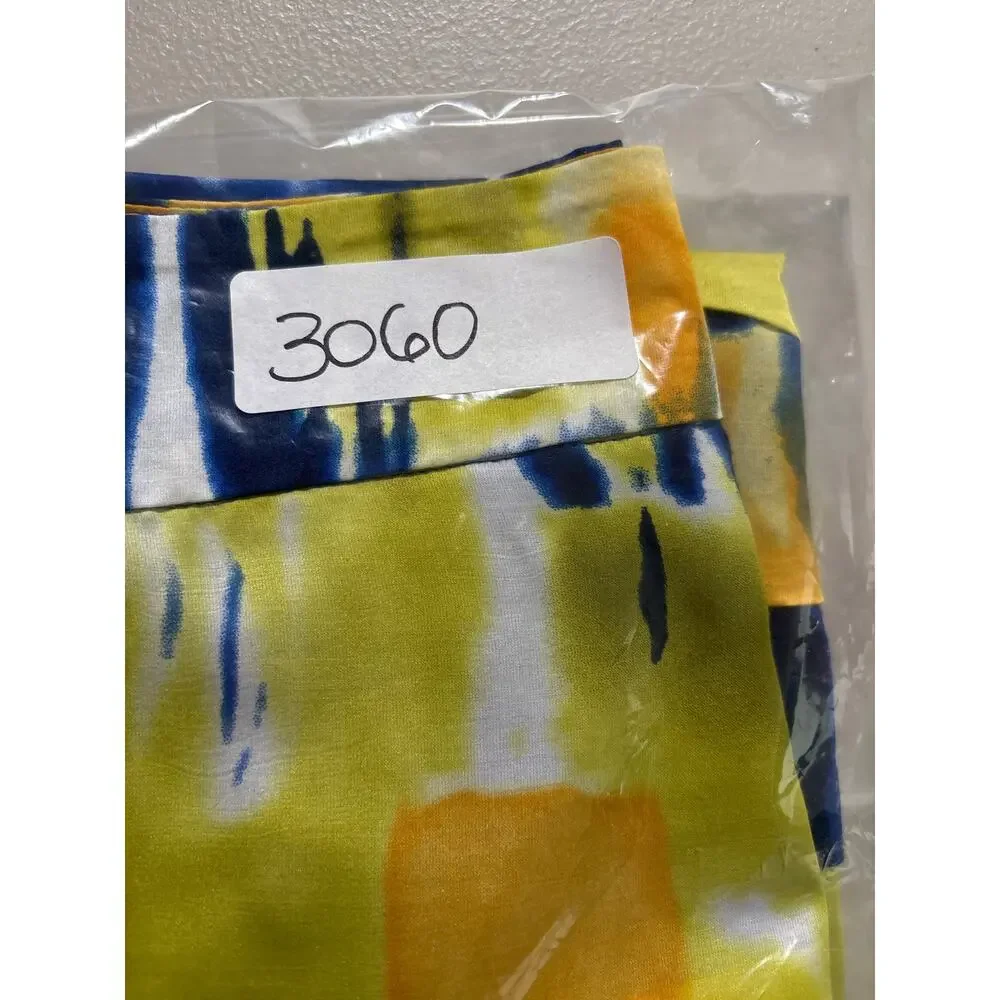 Calvin Klein Women's Size 16 Multicolor Abstract Graphic Tiered Pencil Skirt NWT